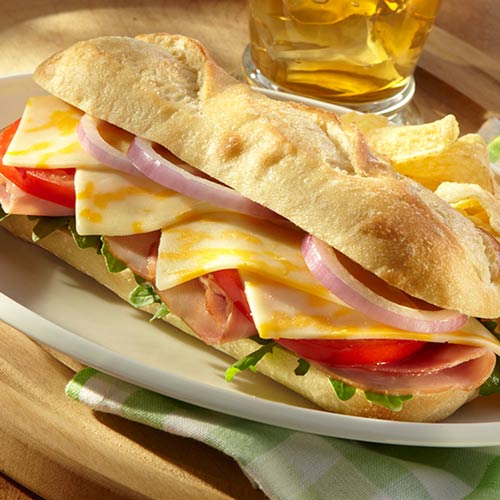 Ham and Cheese Sub